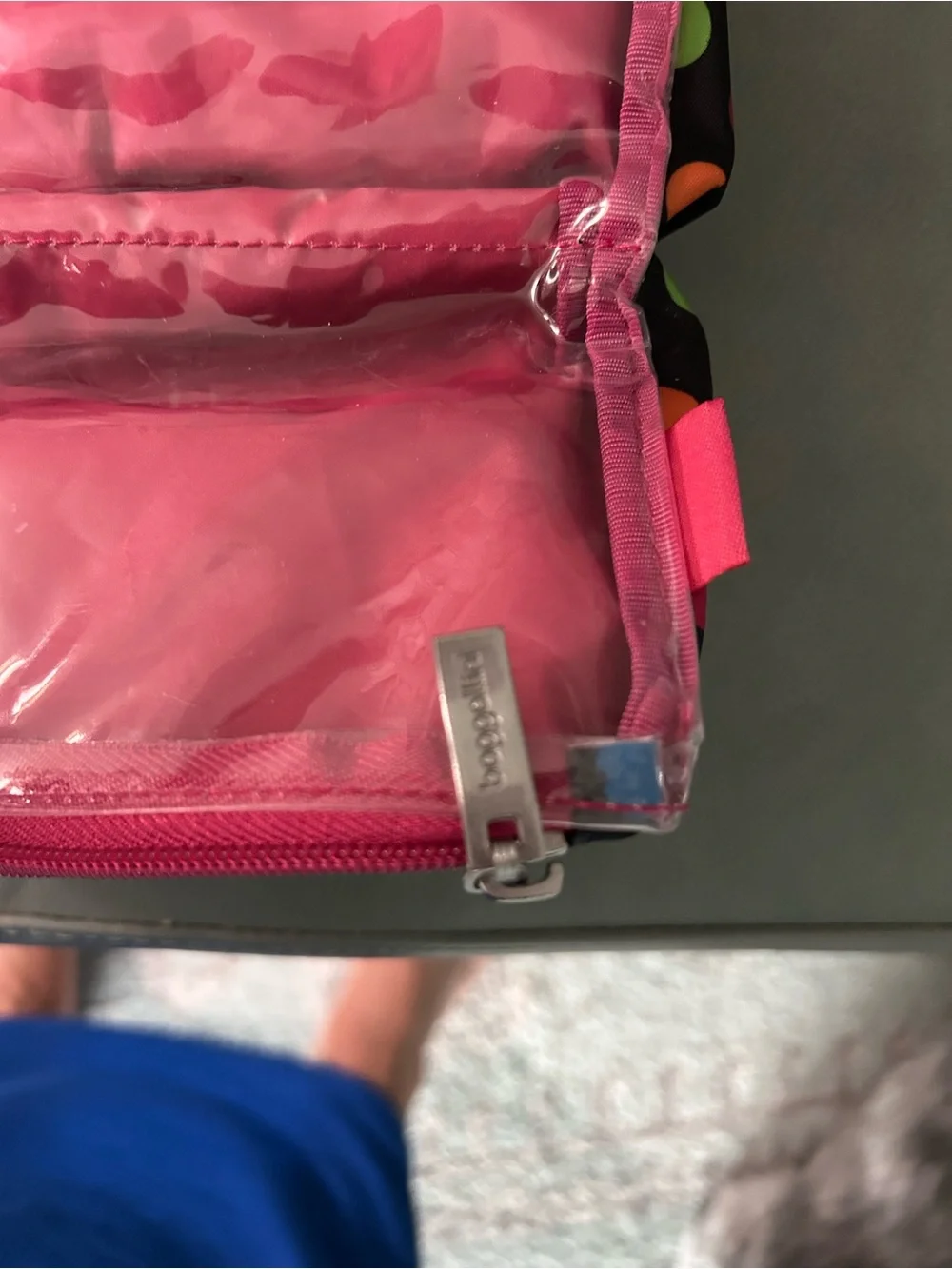 Baggallini clear cosmetic